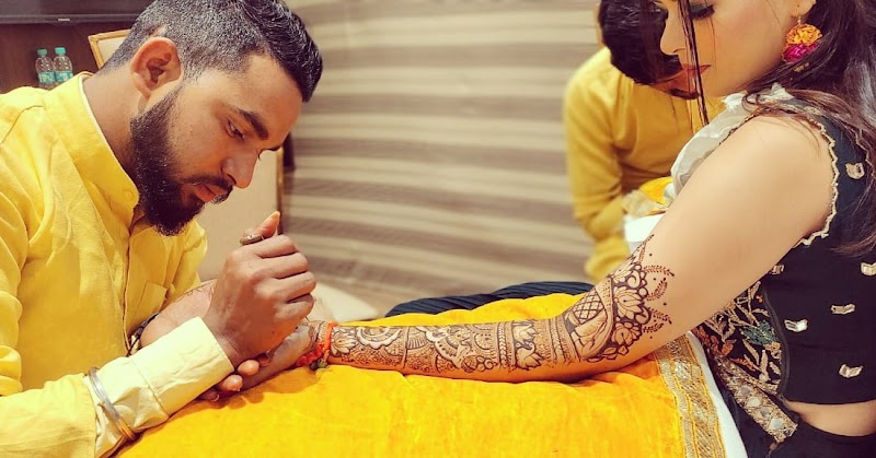 Krishna Mehandi Art