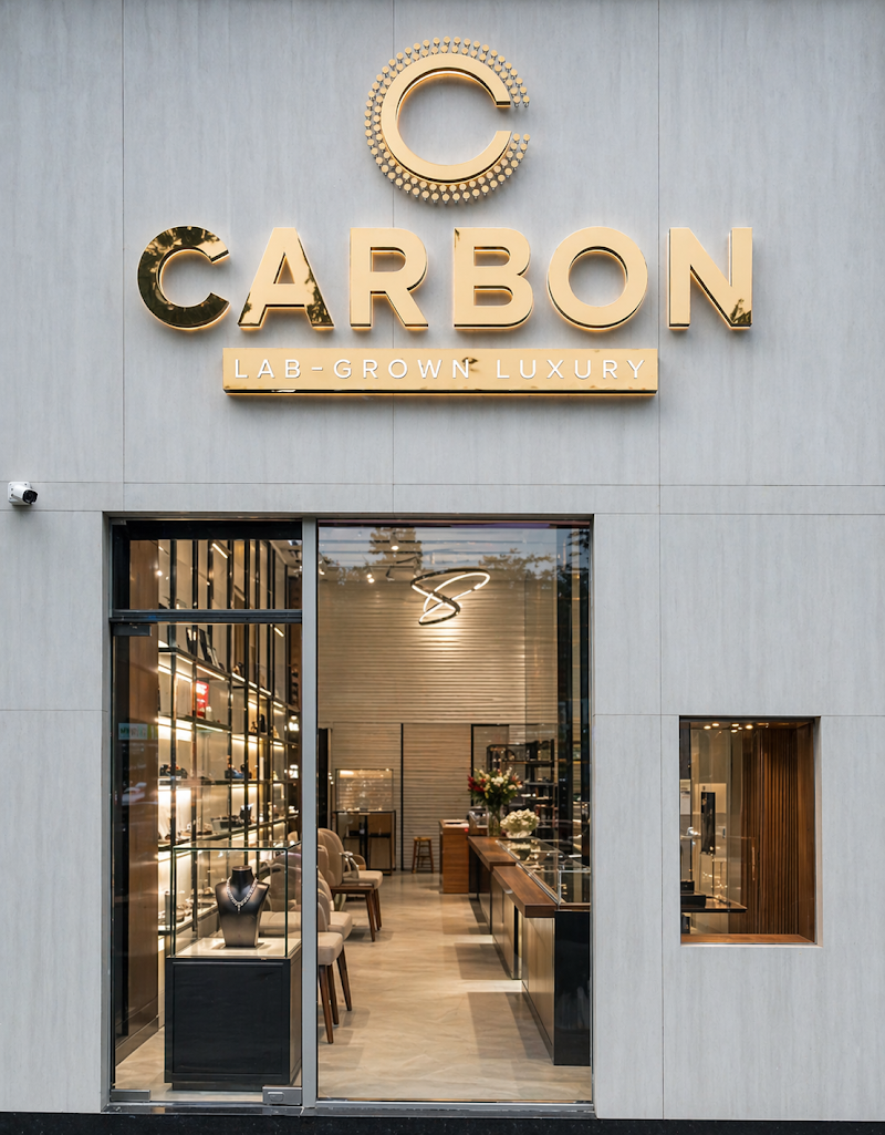 Carbon Lab Grown Diamond Jewellery
