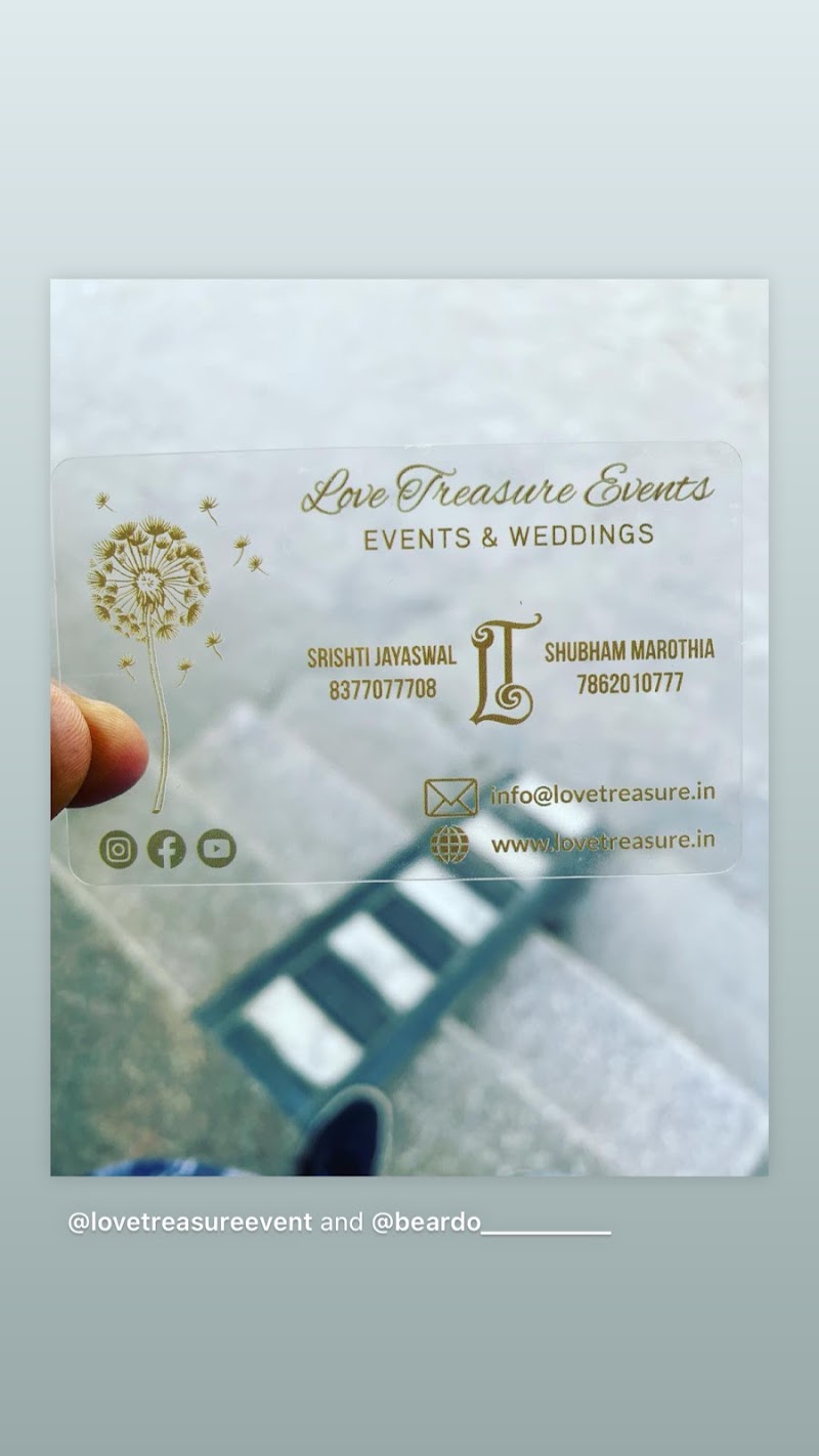 Love Treasure Event — Wedding Planners